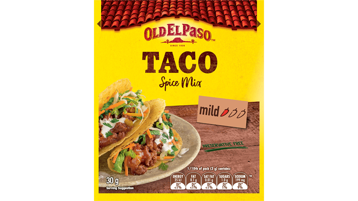 Taco Spice Mix Old El Paso AU